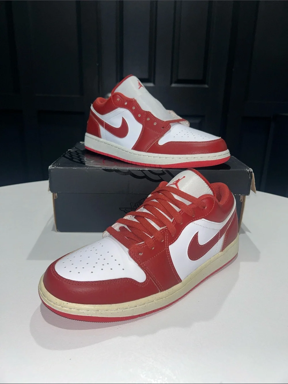 Jordan 1 Low “Dune Red” Men’s Size 10